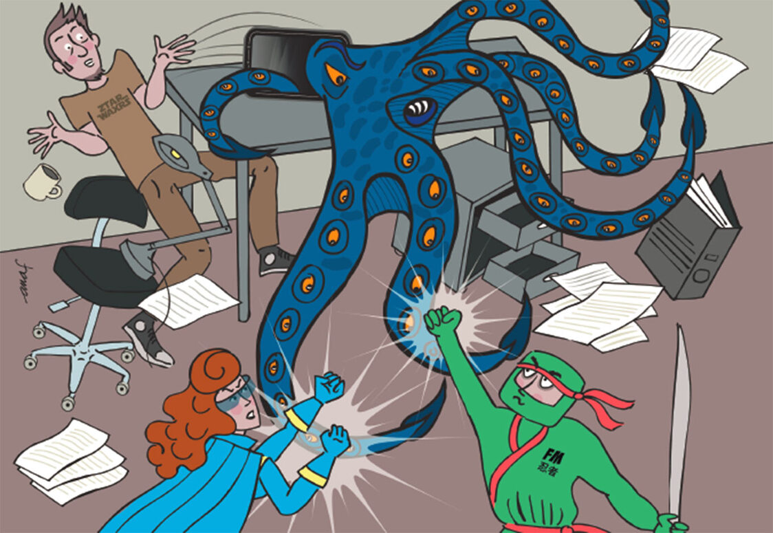 Fraud Comic Computer Fraud Management Department | Comics | WeDo Technologies