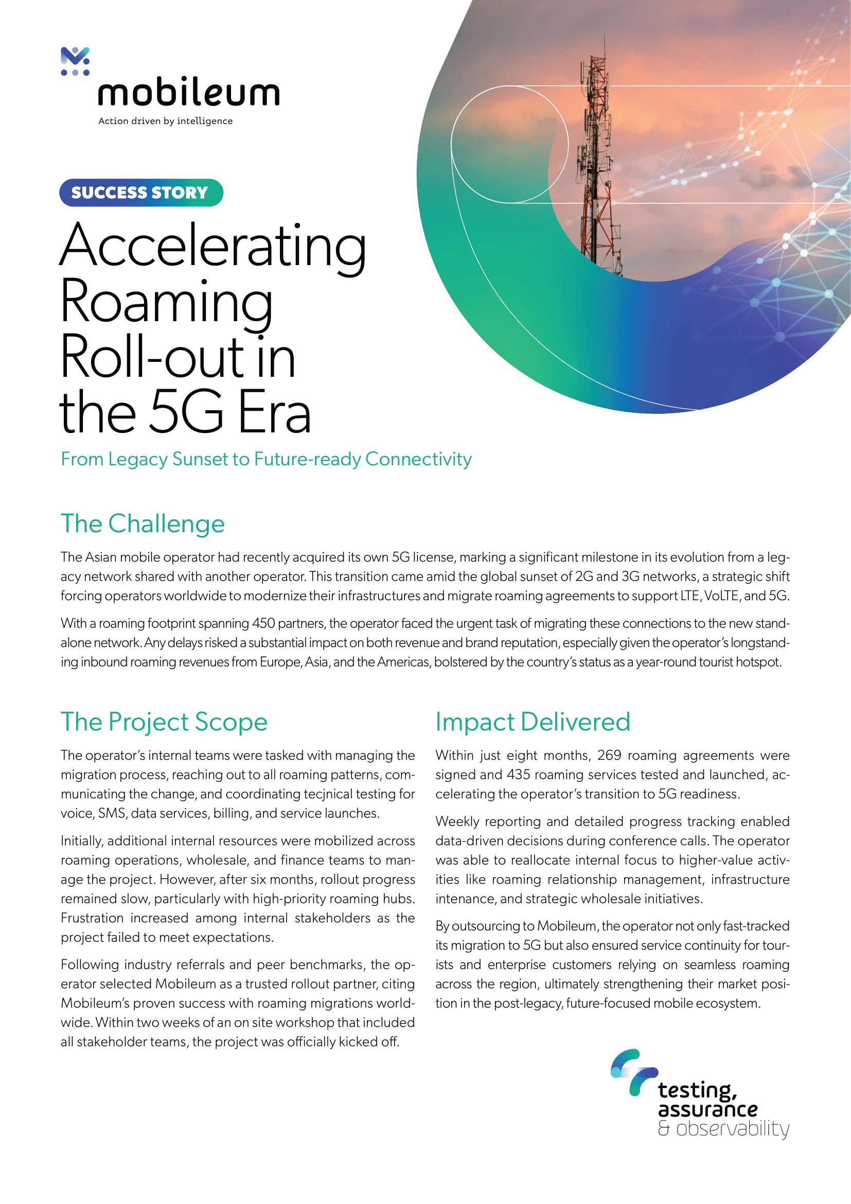 Mobileum - Case Study - Roaming Roll-out in the 5G Era-1