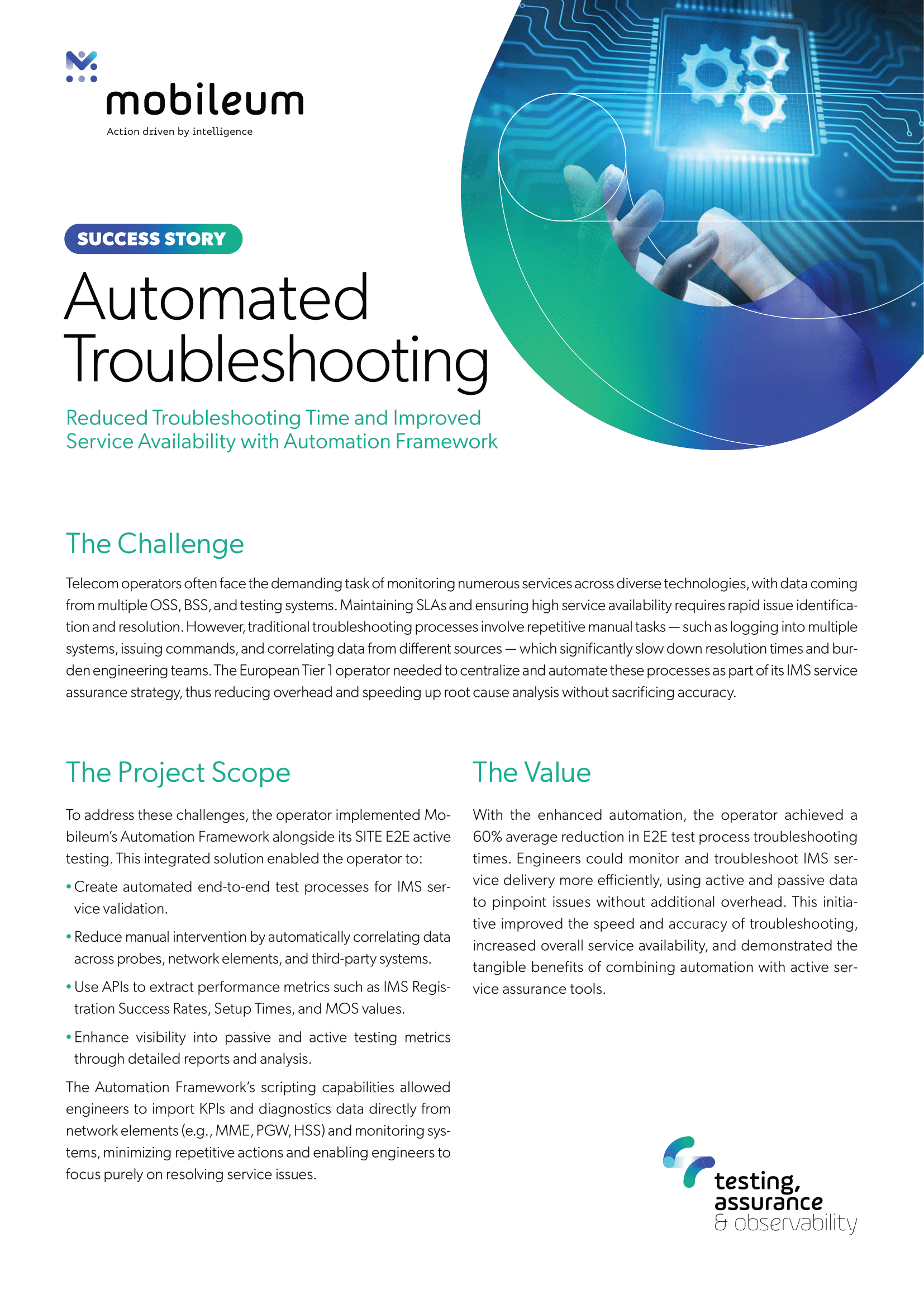 Mobileum - Case Study - Automated Troubleshooting-1