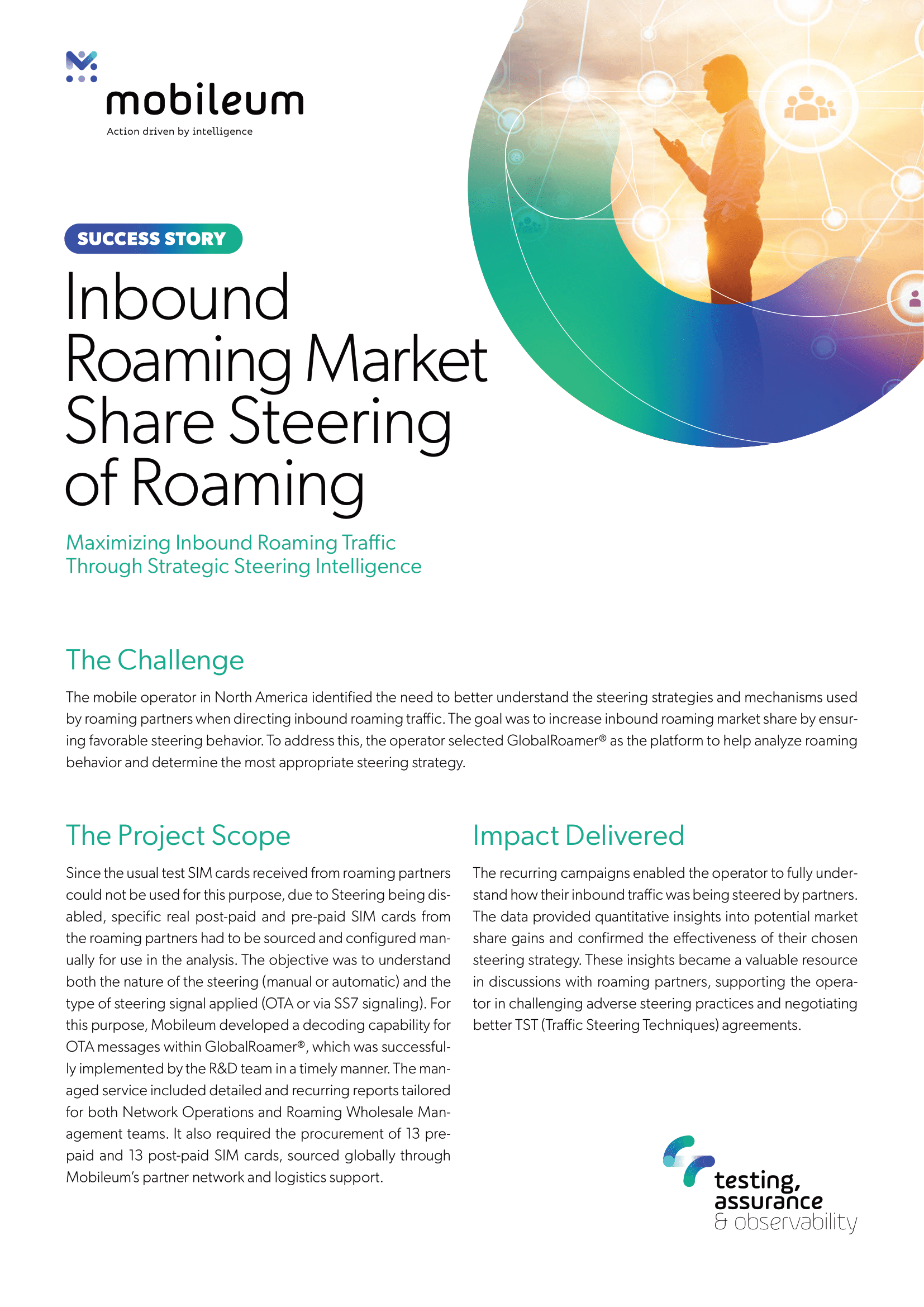 Mobileum - Case Study - Inbound Roaming Market Share Steering of Roaming-1