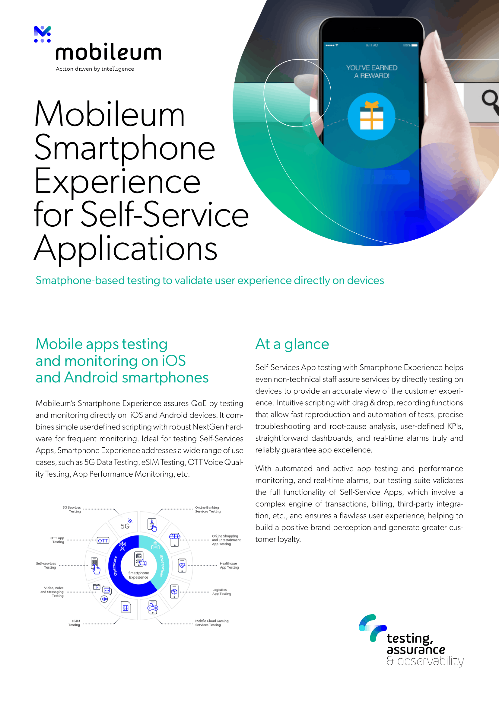 Mobileum_Smartphone Experience for Self-Service Apps